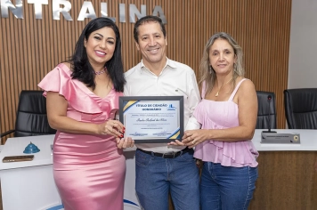 Foto - 25/05/2026 - Entrega de Títulos de Cidadãos Honorários
