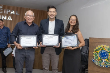 Foto - 25/05/2026 - Entrega de Títulos de Cidadãos Honorários