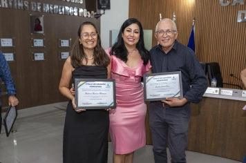Foto - 25/05/2026 - Entrega de Títulos de Cidadãos Honorários